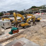 Demolition of the old Balmain Leagues Club on Victoria Road