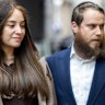Sheina Gutnick outside the royal commission on Monday.