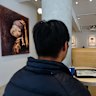 Richard Huang, who requested his identity be concealed with a pseudonym, promotes Beijing funded trips to Taiwanese youth. 