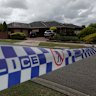 The baby was found in the backyard of a house on Copernicus Way at Keilor Downs on Thursday morning.