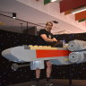 Biggest Lego X-Wing in Australia lands at Dreamworld