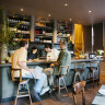 Suze is designed for quick, casual visits that might spill over into dinner.