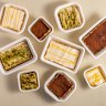 Assorted tiramisu at Siora.