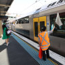 Trains are delayed across the network.