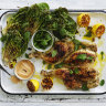 Karen Martini’s chargrilled chicken with fennel, lettuce hearts and chipotle mayo