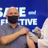 Pence gets vaccine on live TV as US deaths top 3000 for third straight day
