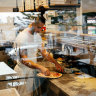 Chiara Mezzasoma and Andrea Brunelli of Maestro Pizza.