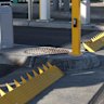 Melbourne Airport has installed spikes at the exits to its car parks to stop thieves stealing cars. 