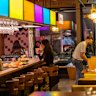 Inside Mercadito Mexican restaurant on Sydney Road.