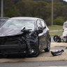 Motorcycle thrown '10 to 15 metres' in Yamba Drive crash