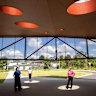 Sonia van de Haar, Natalie Bernuetz, and Gabrielle Pelletier were behind the design of the Willowdale Sports Precinct on Willowdale Drive, Denham Court.