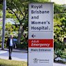 The state’s largest hospital, the RBWH, is among those where surgeries have been “paused”.