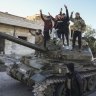 Syrian rebels sweep into Aleppo, Russia conducts strikes in support of Assad