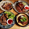 Assorted dishes at Ho Liao including char kwai teow (top left).