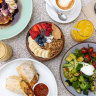 A selection of California-inspired brunch dishes at the Bondi cafe.