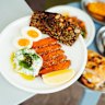 The breakfast plate.