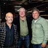 Laurence Thorpe, State Manager WA, Seagrass Boutique Hospitality Group, The Block host Scott Cam, and Garden Gurus host Trevor Cochrane.