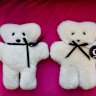 The FLATOUTbear (right) and Aldi’s version (left), side by side.