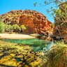 Ellery Creek Big Hole in the West MacDonnell Ranges.
