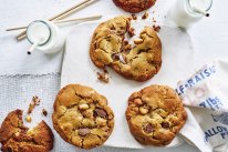 Adam Liaw’s big, fat Easter egg cookies. Styling by Hannah Meppem.