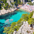 The cliffs and beaches of the Calanques National Park are a natural wonder.