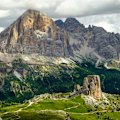 The spectacular peaks of Italy’s Dolomites.