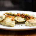 The go-to dish: Mushroom pierogi.