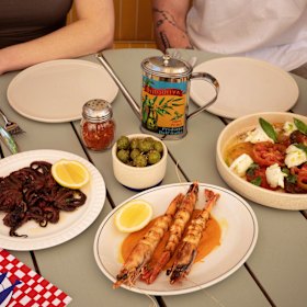 Selected dishes.