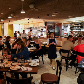 Fior’s buzzy Gymea dining room.