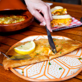 Cheese potato brick pastry. 