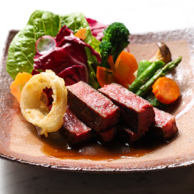 Rangers Valley wagyu sirloin.