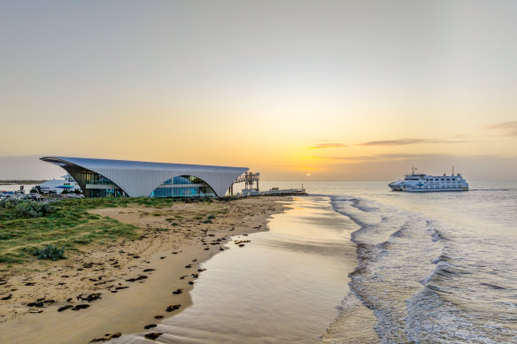 Queenscliff’s striking ferry terminal is now being matched by a refreshed menu.