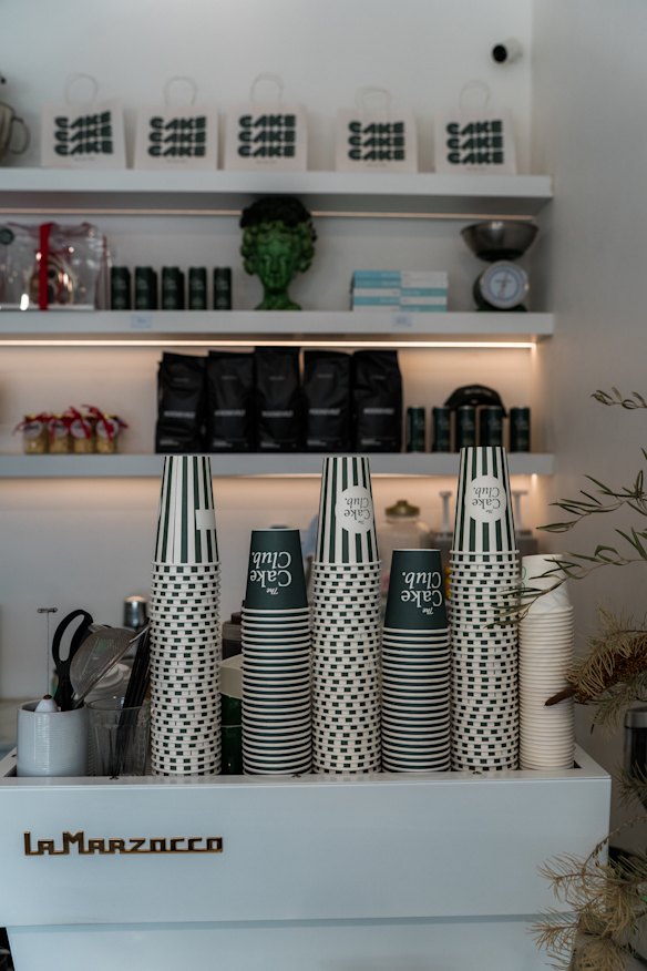 Grab a coffee and a sweet treat to go.