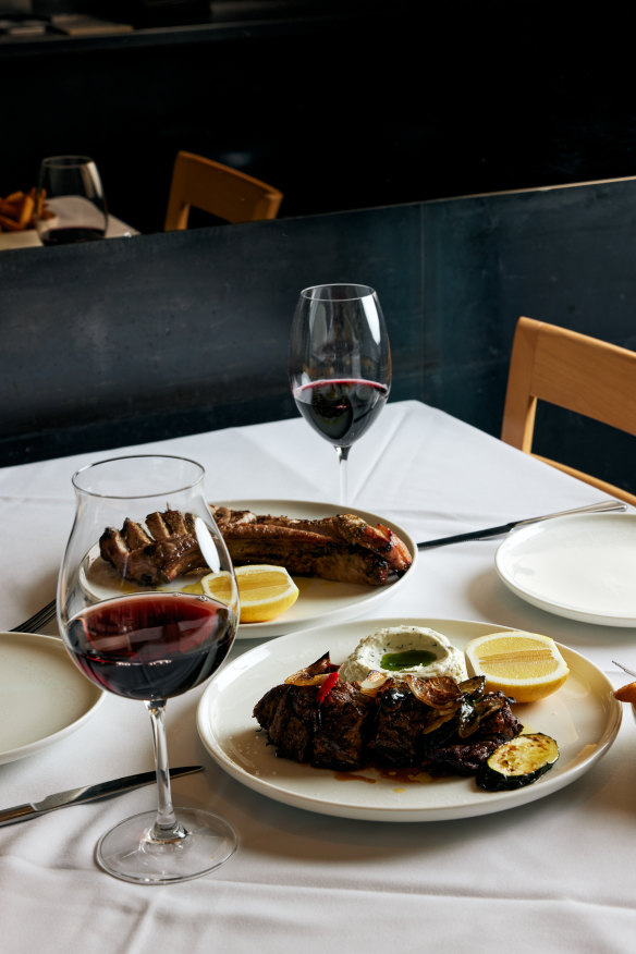 Dinner for two.