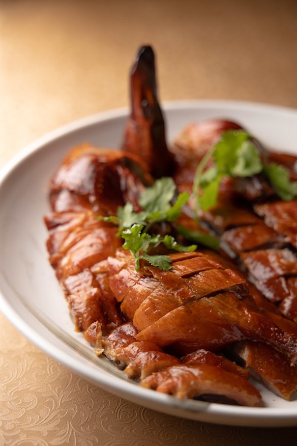 Roast duck. 