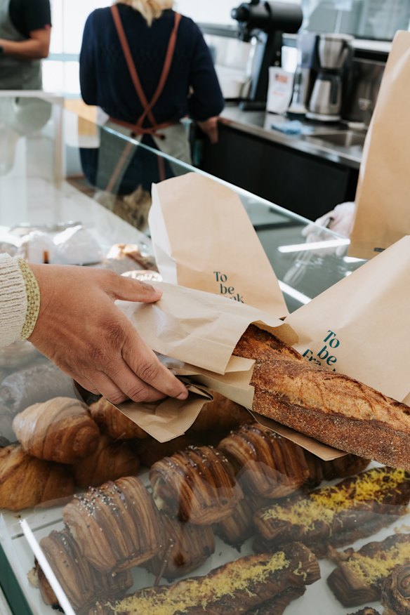 A baguette for the road.