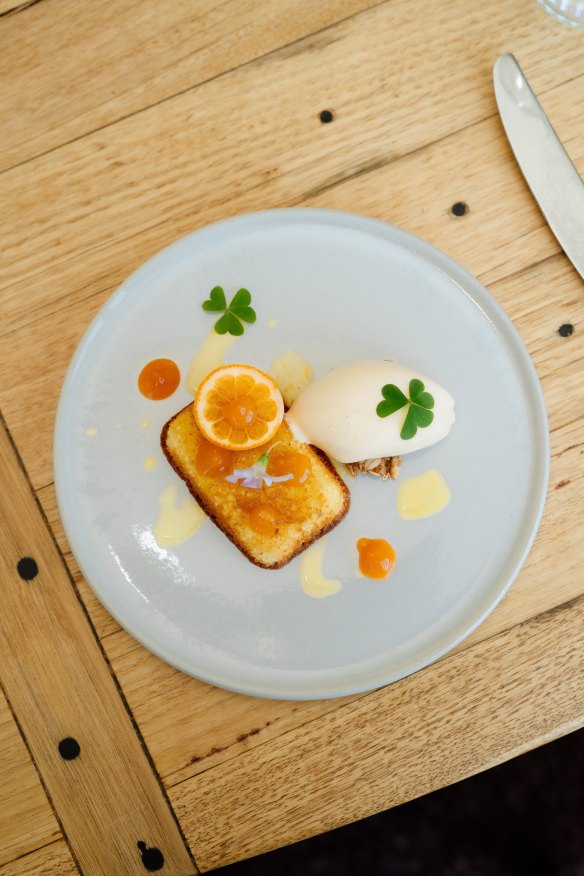 Dessert at Hogget Kitchen.