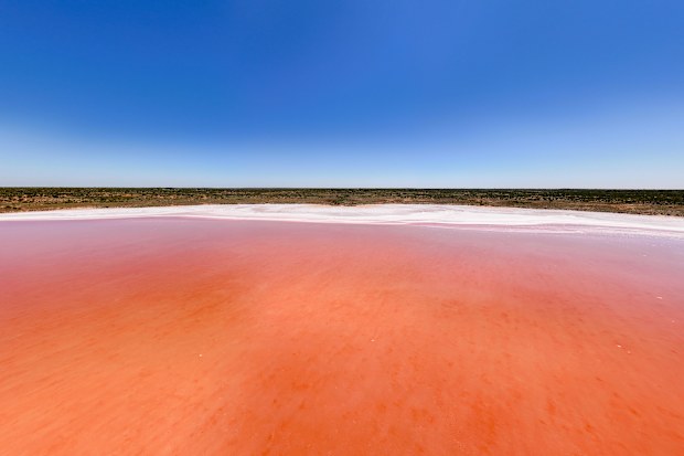 First rare pink lakes in NSW to become a tourist attraction.
