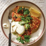 These easy cauliflower fritters are your new Med-inspired meat-free meal