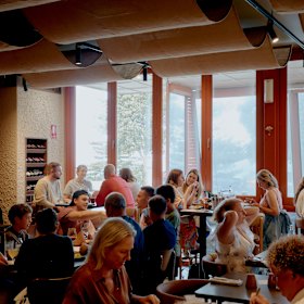 The interior of the new Torquay restaurant.