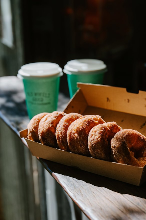 Coffee beans are from Yarrabin Road Roaster.