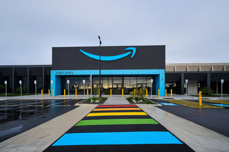 Amazon opens biggest Perth warehouse in Dexus airport estate