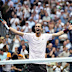 Alexander Zverev of Germany celebrates.