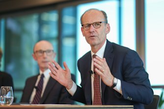 ANZ chief executive Shayne Elliott on Monday in Brisbane.