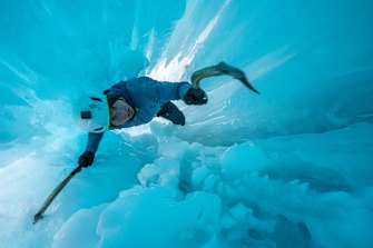 Marc-Andre Leclerc in The Alpinist.