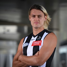 Magpies skipper Darcy Moore had the ultimate response for Steven May’s comments.