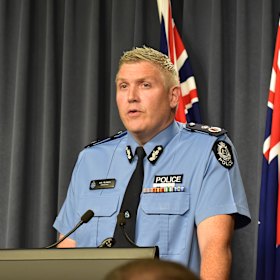 Police Commissioner Col Blanch.