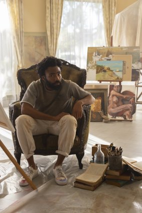 Donald Glover poses for Adidas in the company's latest ''creative partnership''.