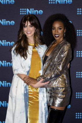 Goodrem and Rowland are as close off screen as they are on screen.