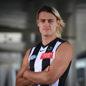 Magpies skipper Darcy Moore had the ultimate response for Steven May’s comments.